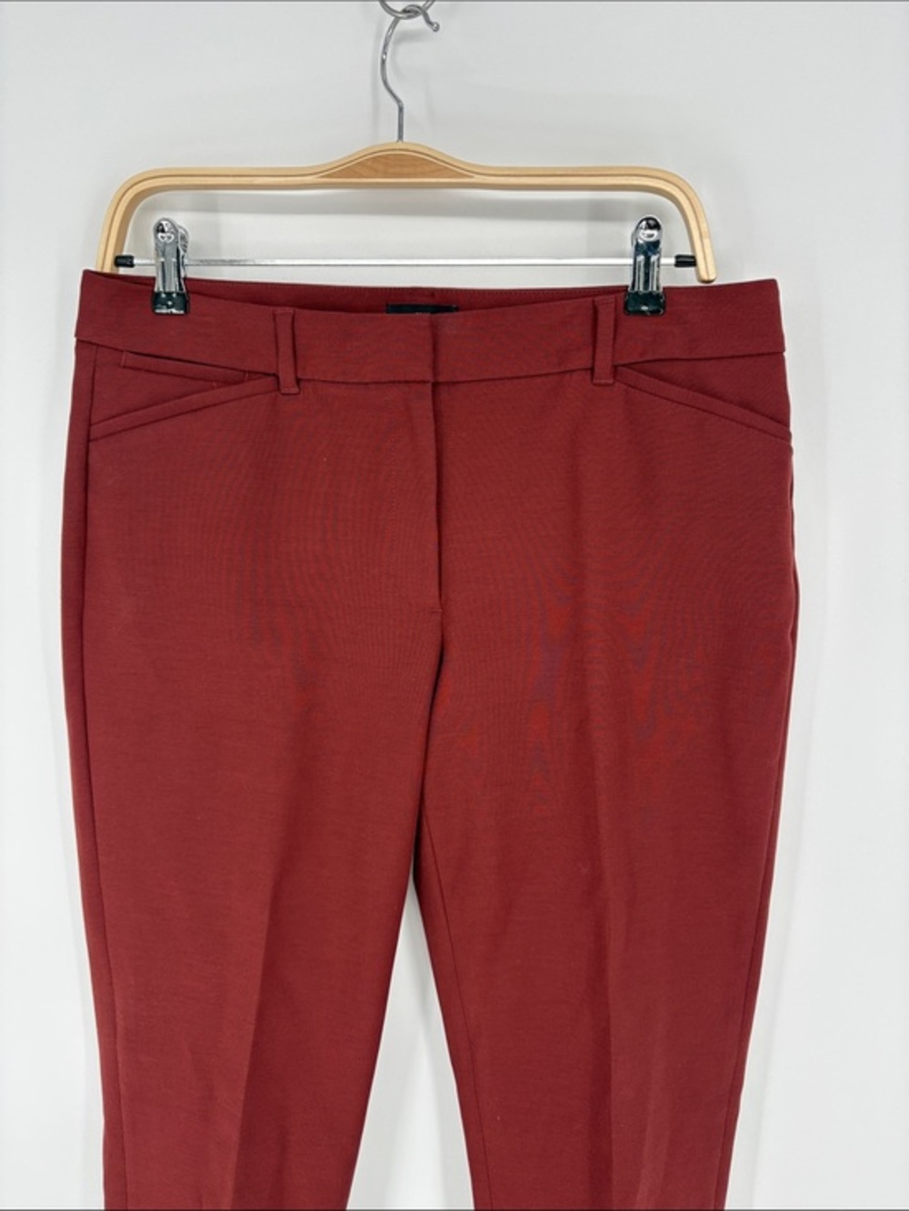 🌋 White House Black The Slim Market Brick Red rust copper Trousers